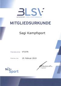 BLSV, Sagi Kampfsport, Augsburg